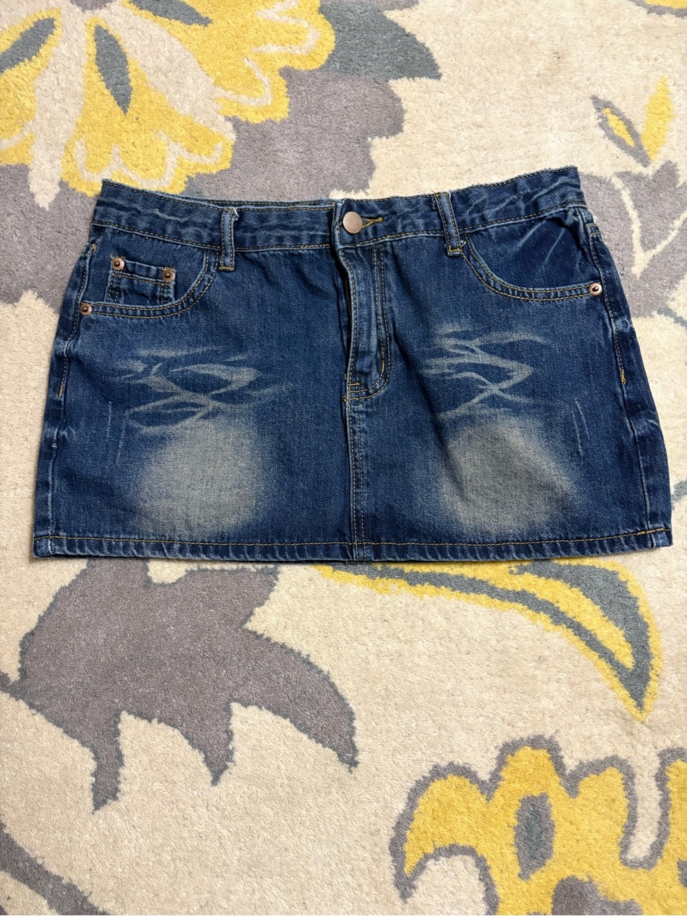 Fashion Nova Denim Mini Skirt